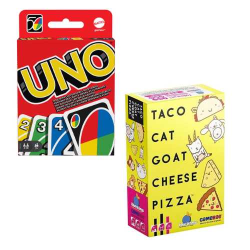 UNO and Taco Cat Goat Cheese Pizza